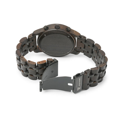 Wild | Black Sandalwood & Zebrawood Chronograph