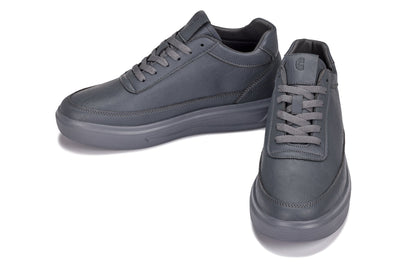 X1649 - 2.8 Inches Taller (Iron Grey) - Lightweight Men's Sneakers