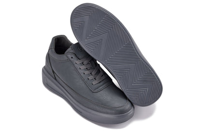 X1649 - 2.8 Inches Taller (Iron Grey) - Lightweight Men's Sneakers