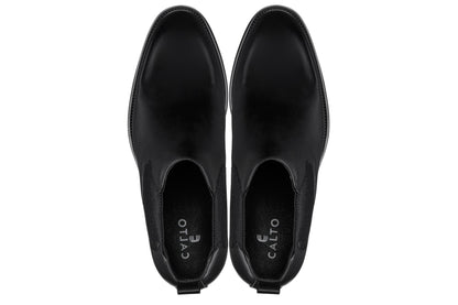 Y72230 - 2.8 Inches Taller (Black) - Chelsea Men's Boots