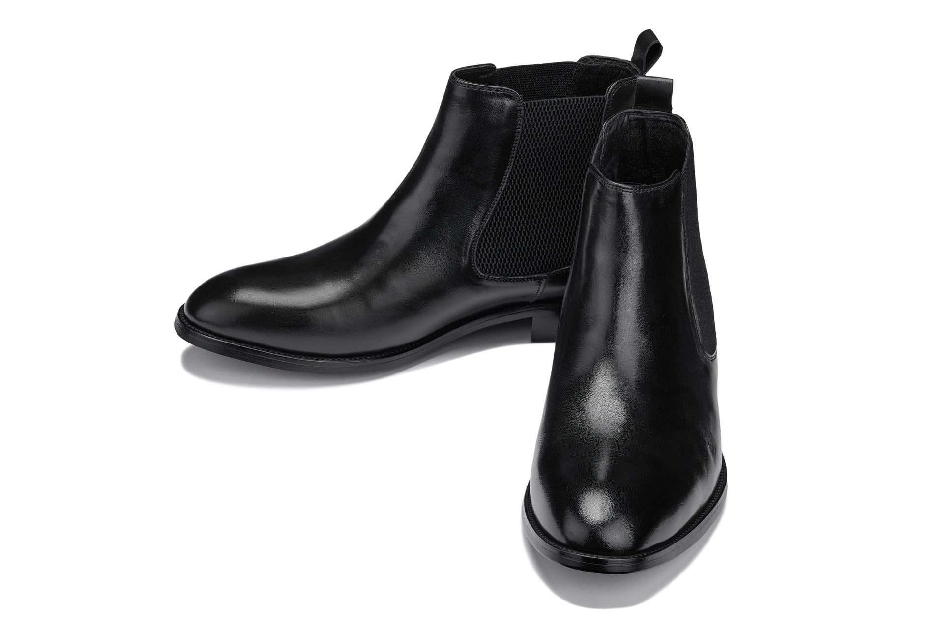 Y72230 - 2.8 Inches Taller (Black) - Chelsea Men's Boots