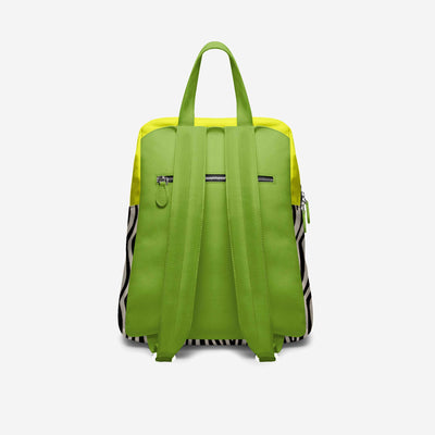 Zebra Jungle Backpack by BYMANYC ® New York – Handmade Vegan Luxury