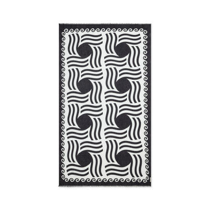 Mykonos Pareo - Midnight Swim Sun Pattern