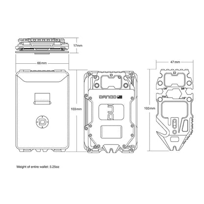 A10 SPEC-OPS SINGLE POCKET ADAPT™ WALLET