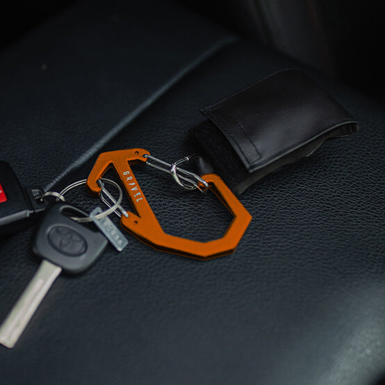 Double Gated Carabiner | Orange