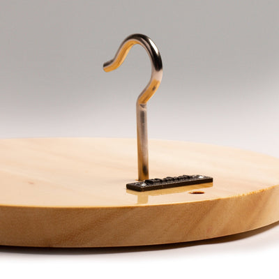 Acacia Wayfarer Wood Hook and Ring Toss Game