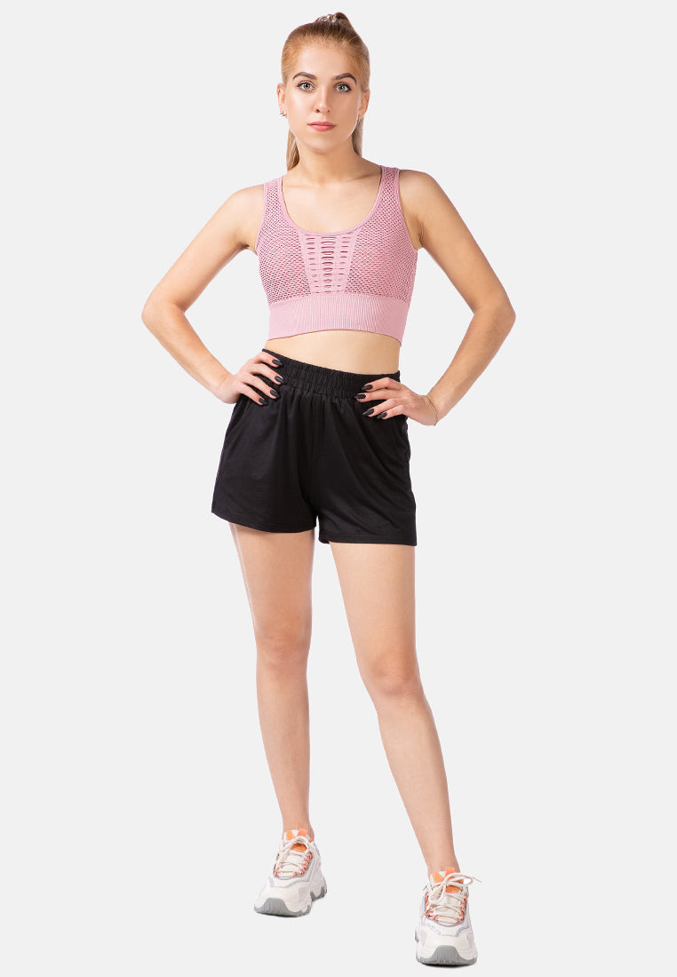 Active Workout Mesh Top