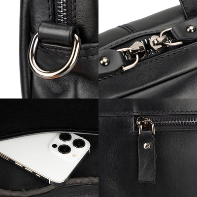 Afton MacBook Leather Sleeve and Bag