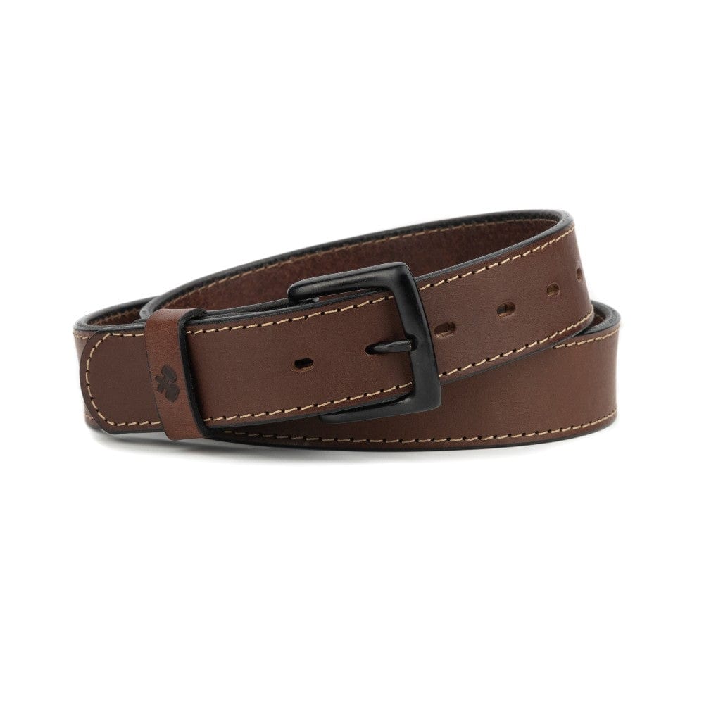 The All American Stitched Leather Belt