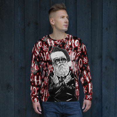 Rock N' Roll Santa Christmas Sweatshirt