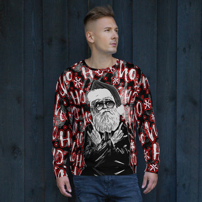Rock N' Roll Santa Christmas Sweatshirt