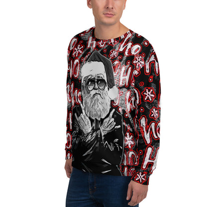 Rock N' Roll Santa Christmas Sweatshirt