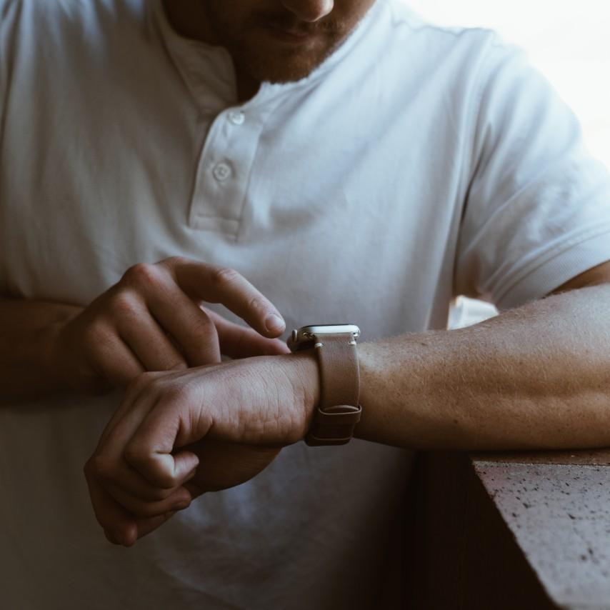 The Watch Band – Premium Leather Adjustable Watch Strap