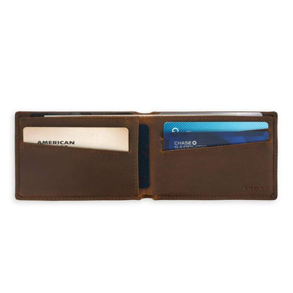 The Ambassador – Slim RFID-Blocking Bifold Wallet