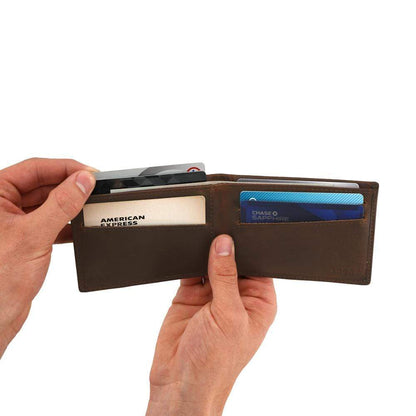 The Ambassador – Slim RFID-Blocking Bifold Wallet