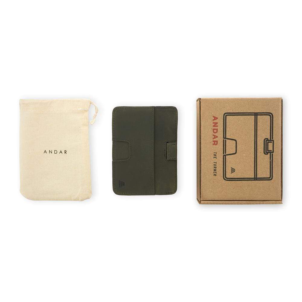The Turner – Men's Slim RFID-Blocking Bifold Wallet