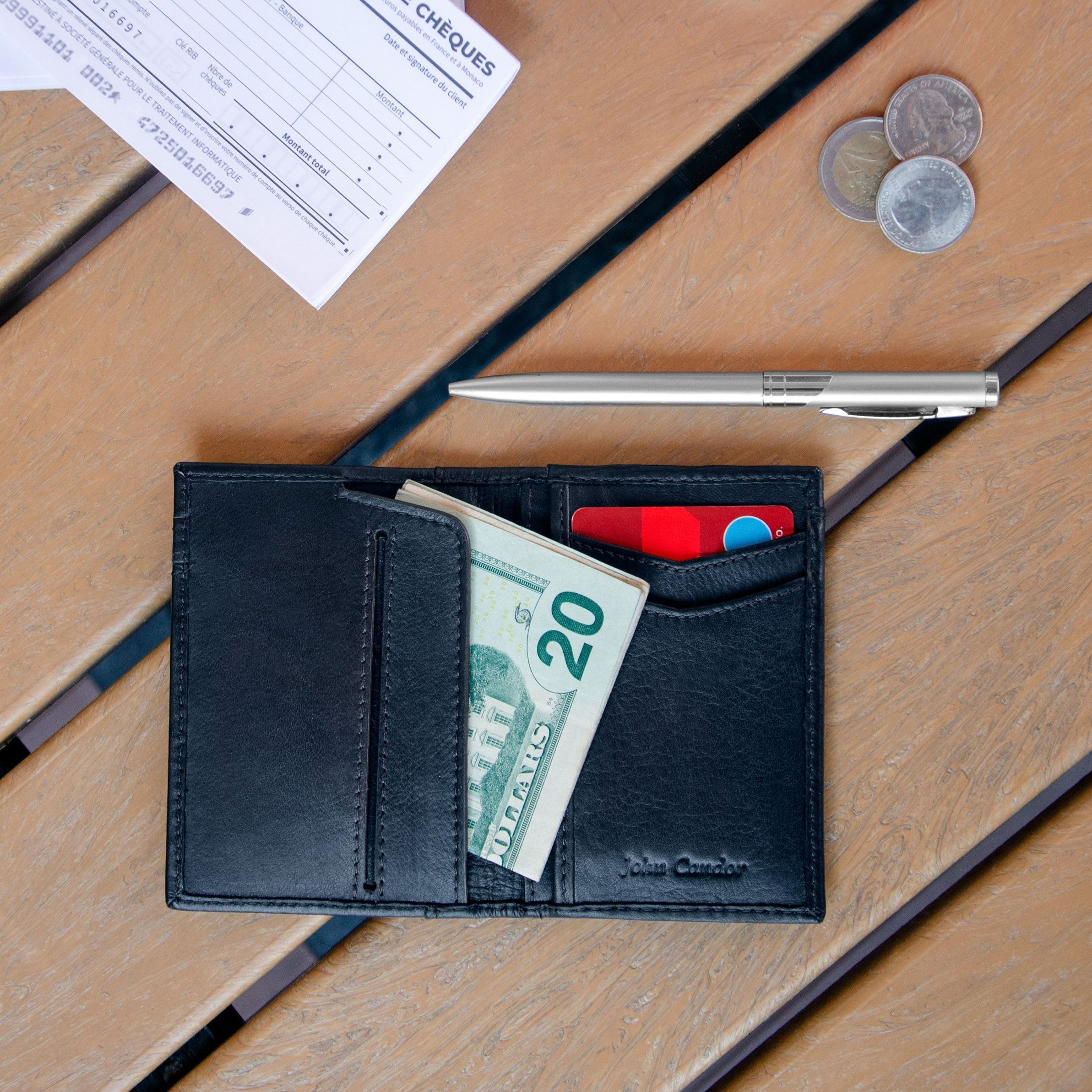 Slim Vertical 1.0 Wallets (Cards, Cash, Coins, AirTag)