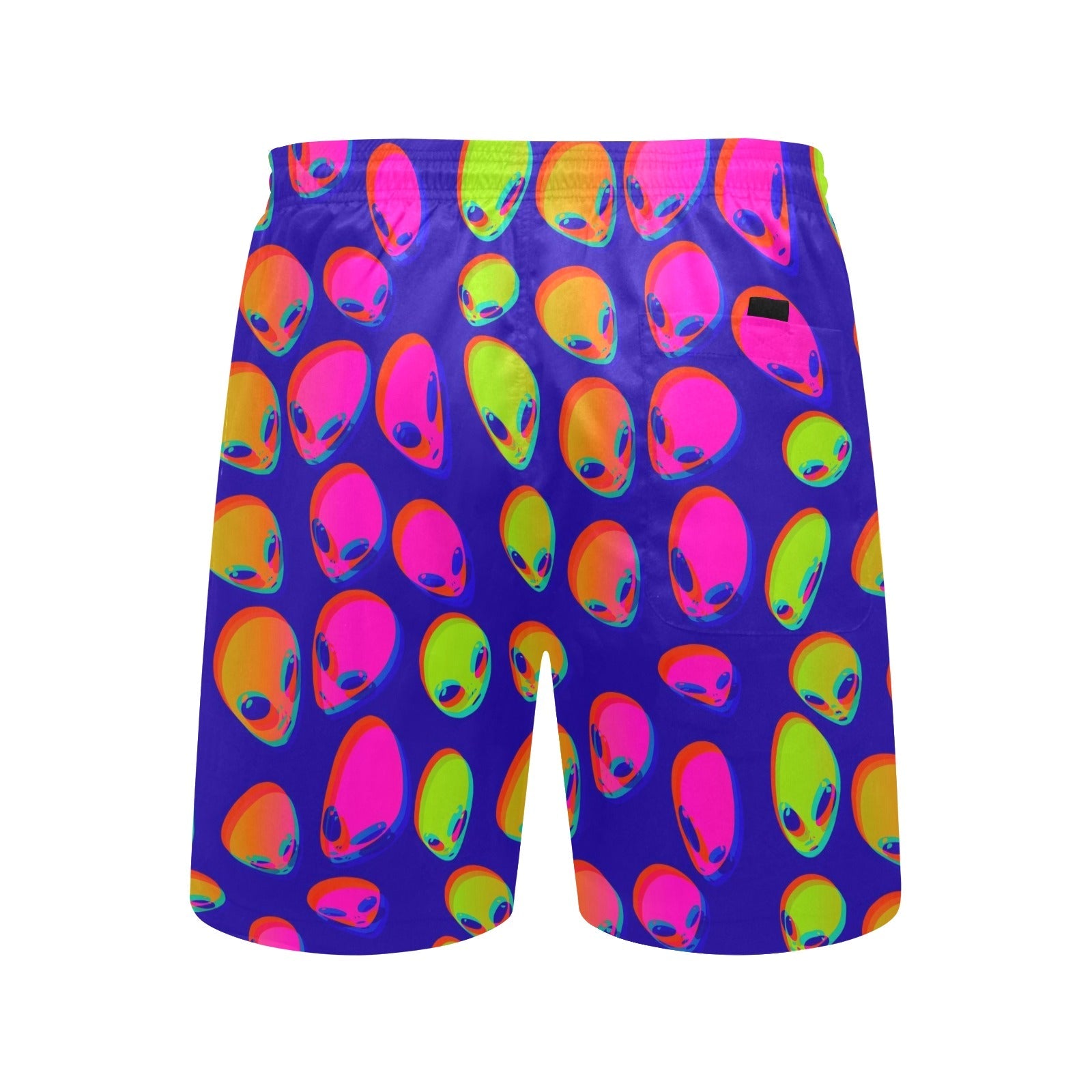 Neon Alien Blast Swim Shorts