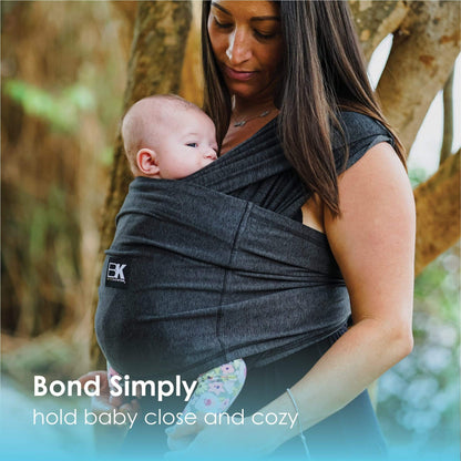 Baby K'tan Active Yoga Baby Carrier | Heather Black