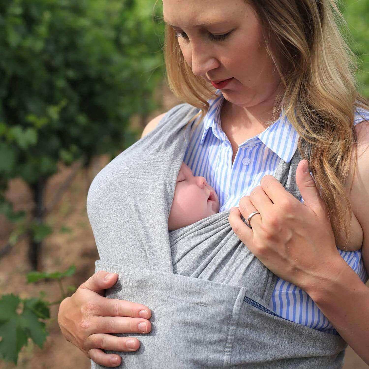 Baby K'tan Original Baby Carrier | Heather Grey