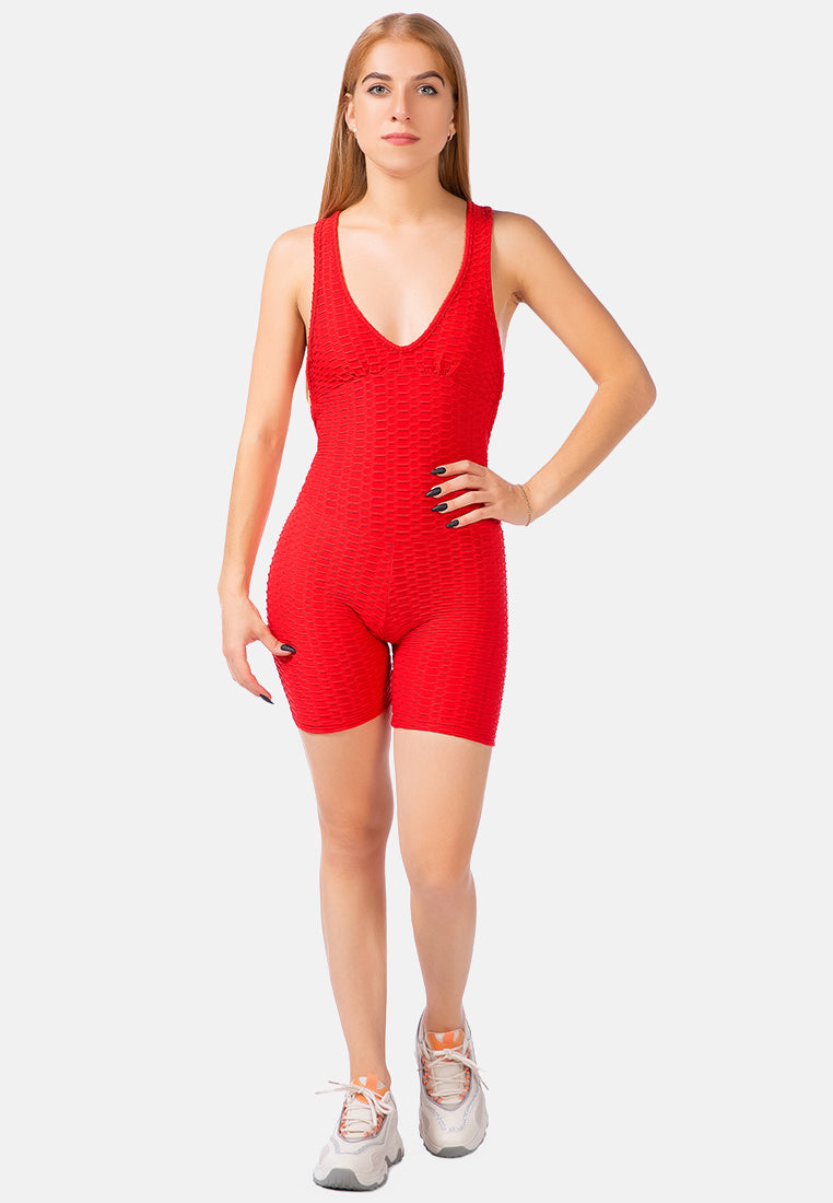 Back Cross Strap Yoga Jumpsuit