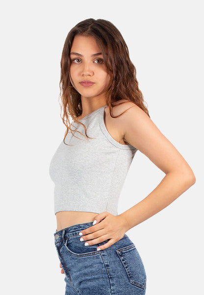 Basic Halter Crop Top