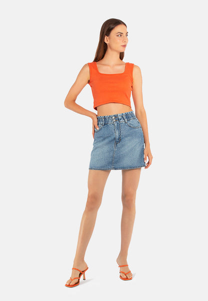 Basic Sleeveless Crop Top