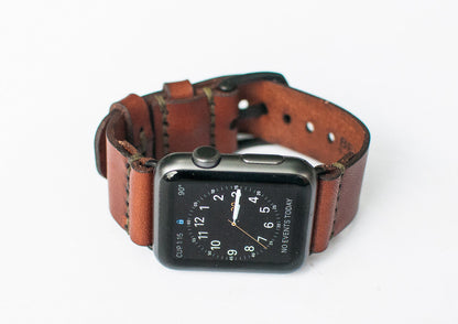 Apple Watch Strap // Medium Brown