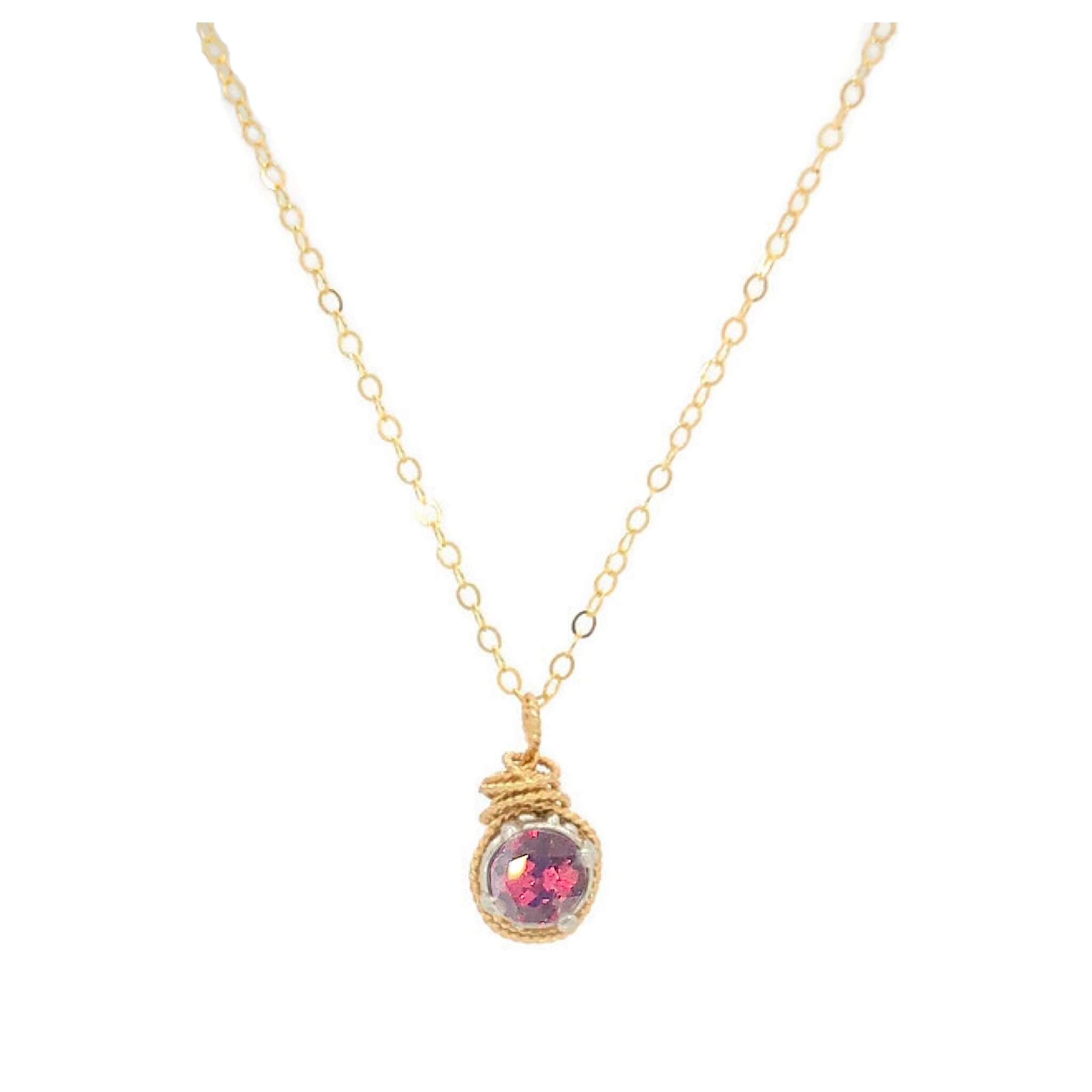 Birthstone Color Necklace