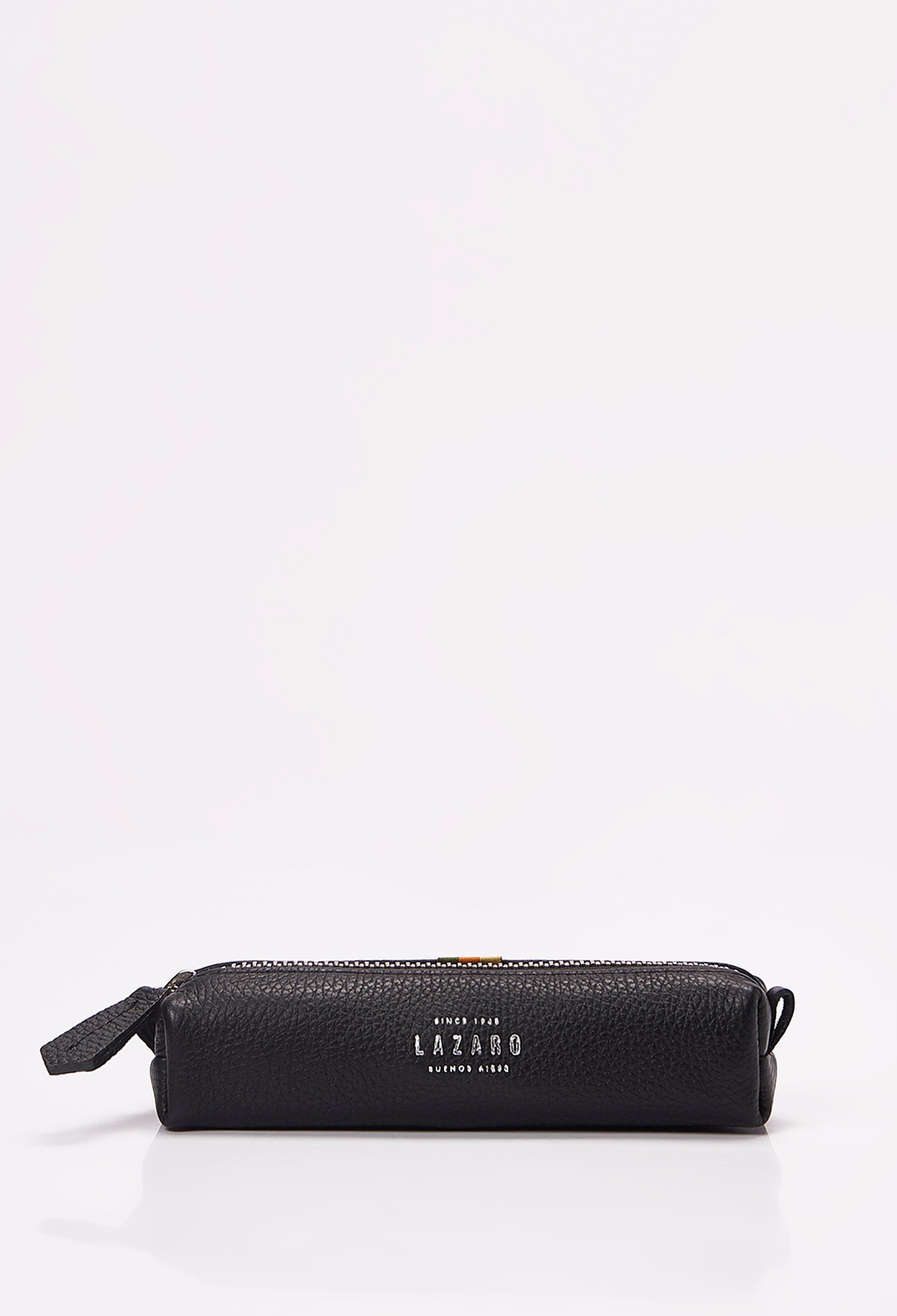 Black Leather Pencil Case