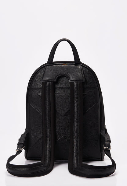 Black Everyday Neoprene & Leather Backpack