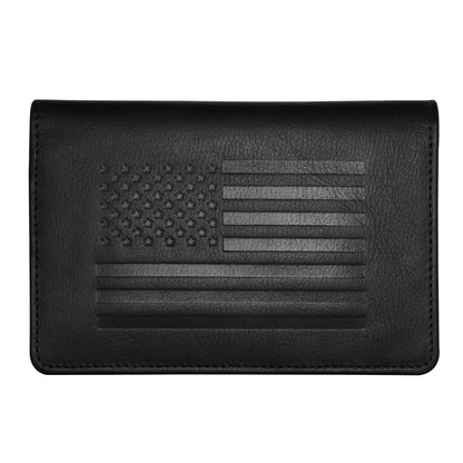 Passport Wallets - Boarding Pass, Cards, Cash, Coins, AirTag (American Flag optional)