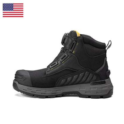 Wildwood 6” Composite Toe Turbolace™ Work Boot - Black - Made in USA