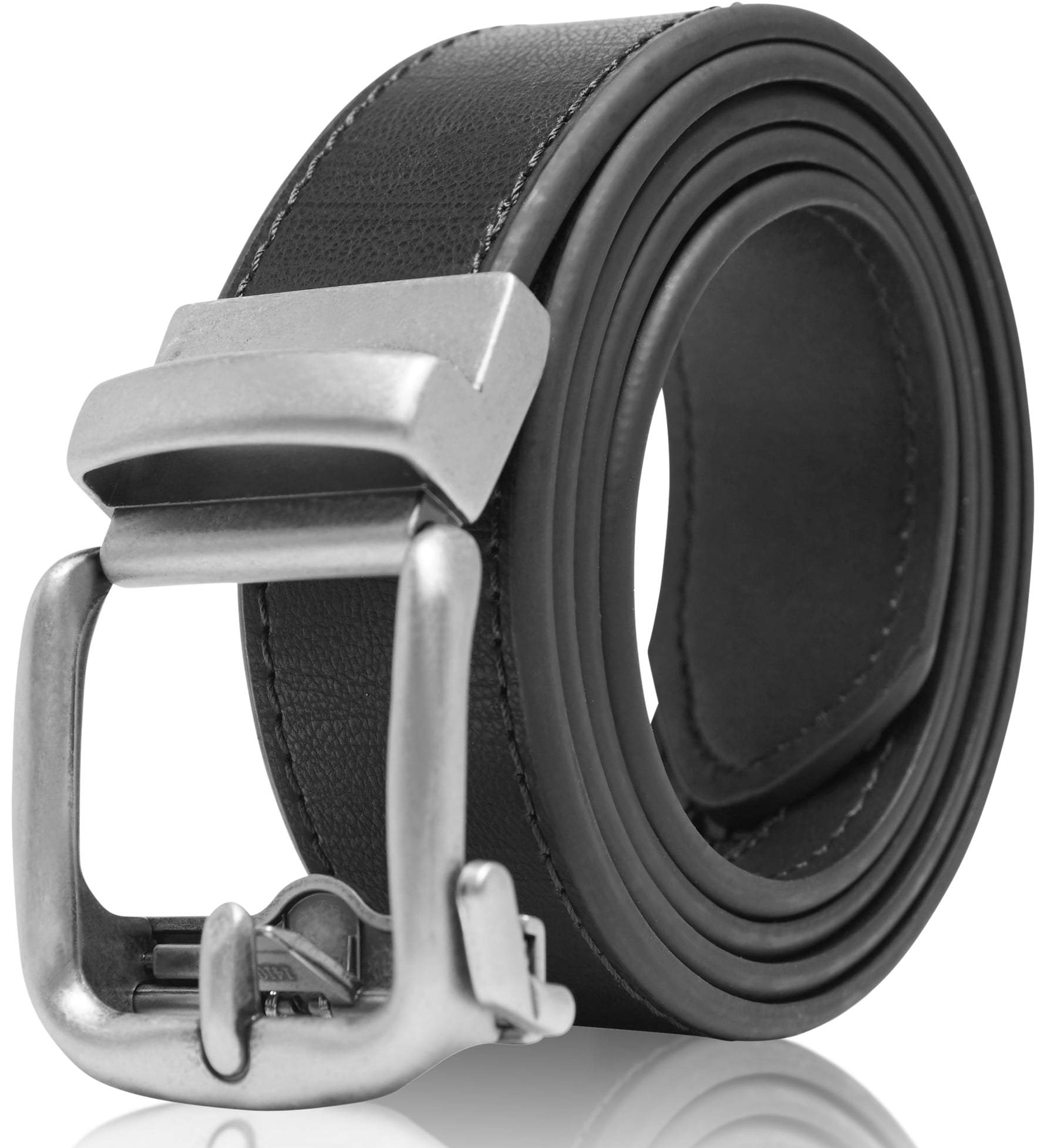 Bonded Leather Ratchet Belt