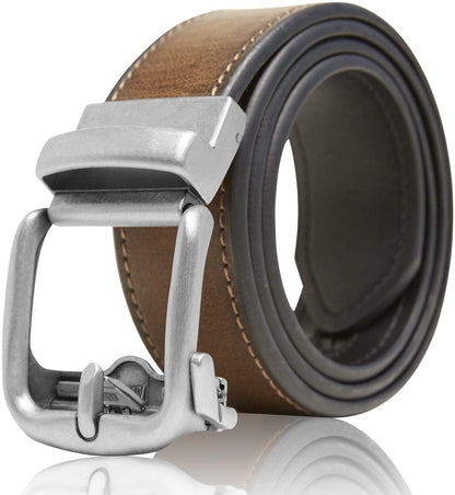 Bonded Leather Ratchet Belt