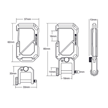 CARABINER & SHACKLE