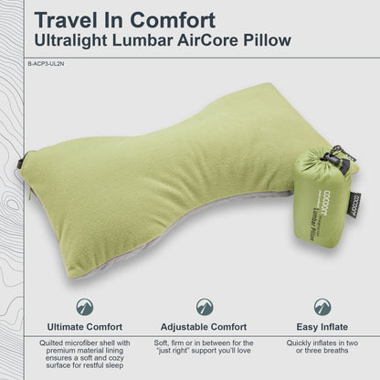 Ultralight Lumbar AirCore Pillow