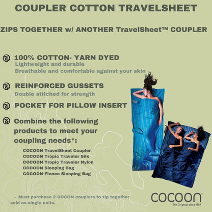 Coupler TravelSheet™ Cotton