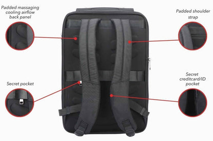 Cyber Backpack - 40L, Expandable Tesla Cybertruck-Inspired