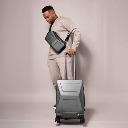 Cyber Luggage - Tesla Cybertruck-Inspired Carry-on Suitcase