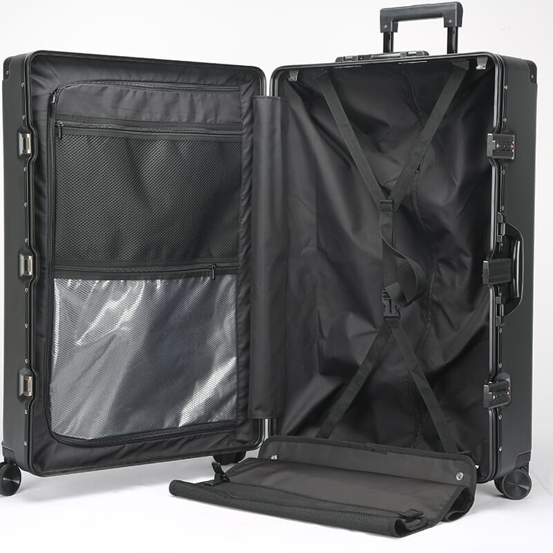 Cyber Luggage - Tesla Cybertruck-Inspired 28" Checked Suitcase