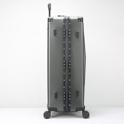 Cyber Luggage - Tesla Cybertruck-Inspired 28" Checked Suitcase