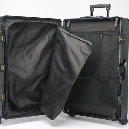 Cyber Luggage - Tesla Cybertruck-Inspired 28" Checked Suitcase