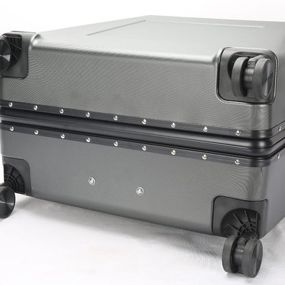 Cyber Luggage - Tesla Cybertruck-Inspired 28" Checked Suitcase