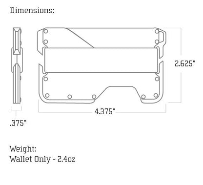 D01 DAPPER™ WALLET - SPECIAL EDITION - BATWING GREY