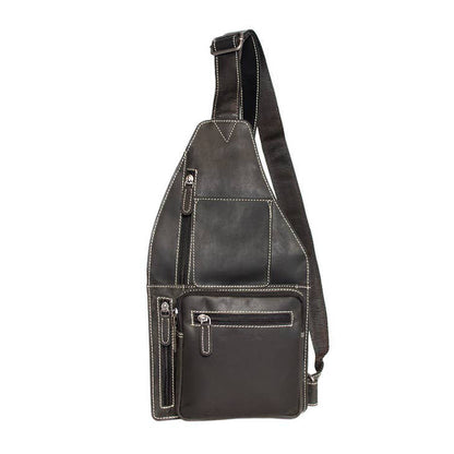 Mary Buffalo Leather Crossbody Shoulder Bag