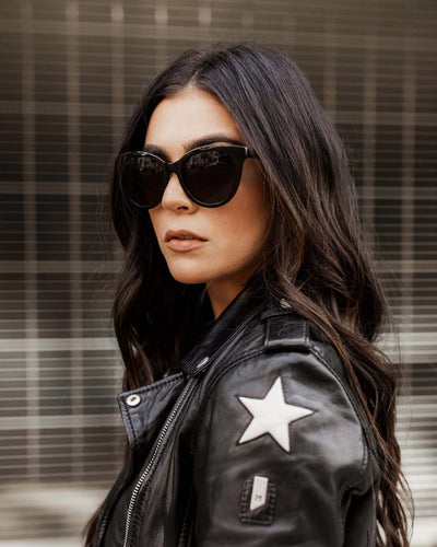 The Demi Sunglasses - Jet Black