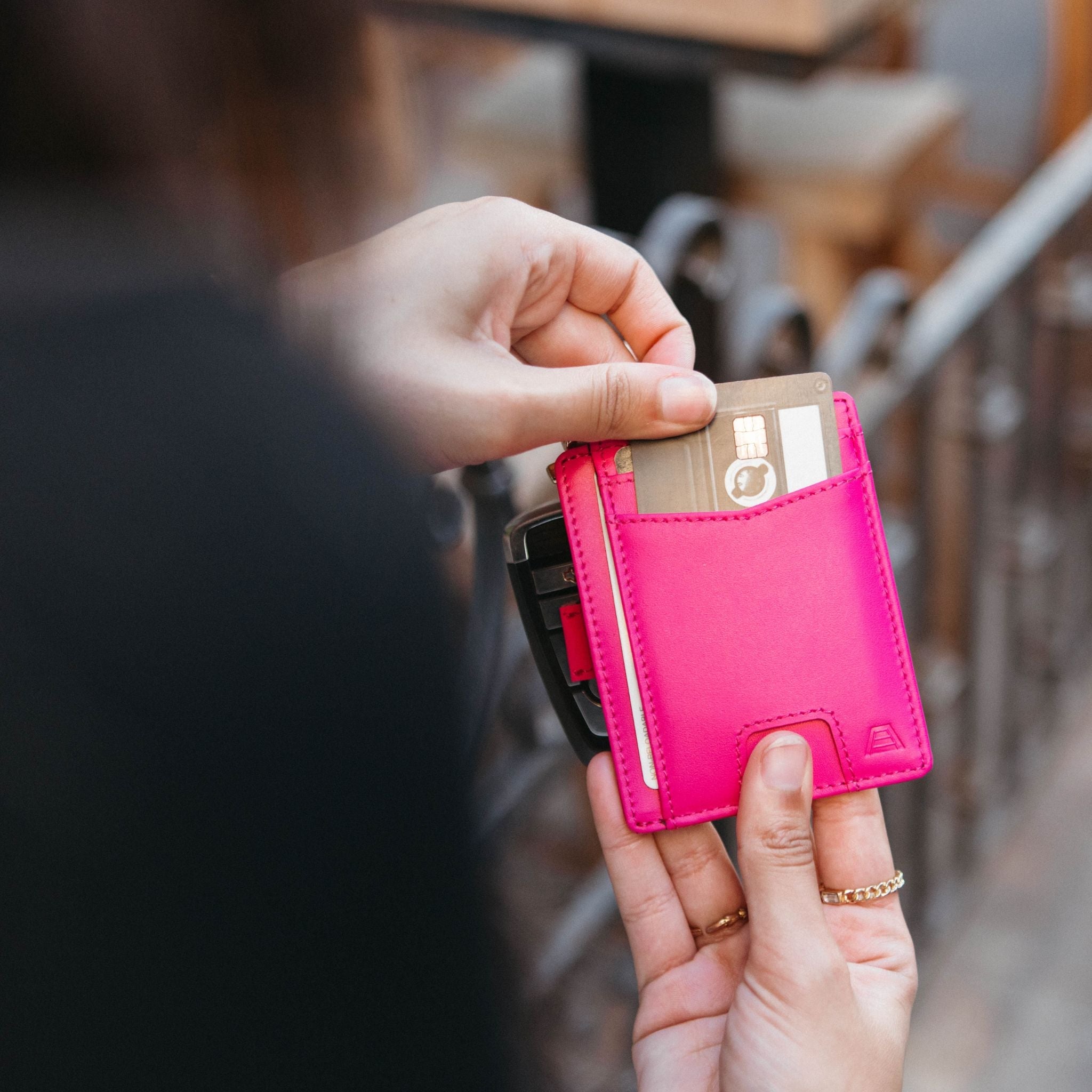 The Denner Slim RFID Leather Wallet