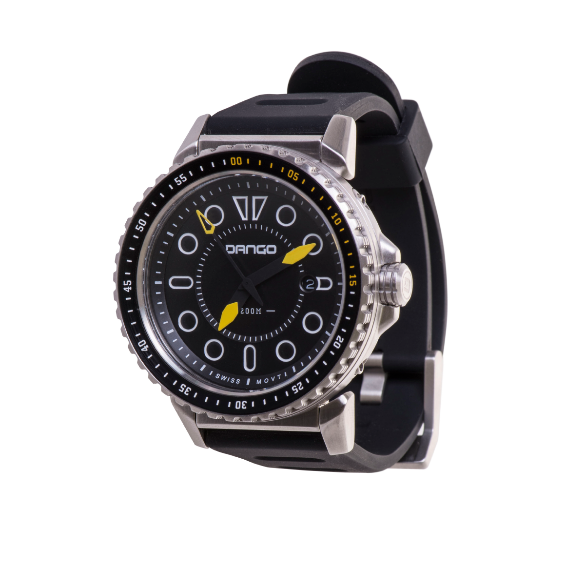 DV-01 - DIVE WATCH WITH SILICONE SPORT STRAP