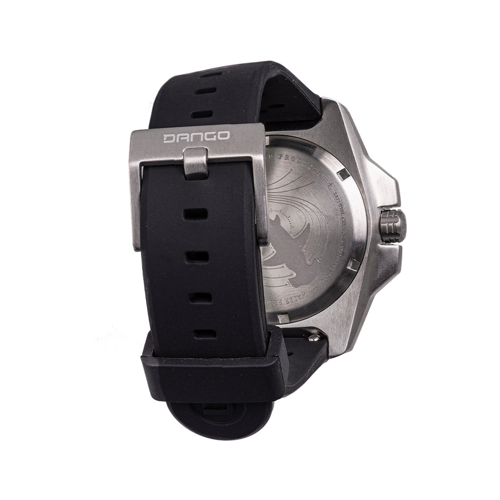 DV-02 - AUTOMATIC DIVE WATCH WITH SILICONE SPORT STRAP